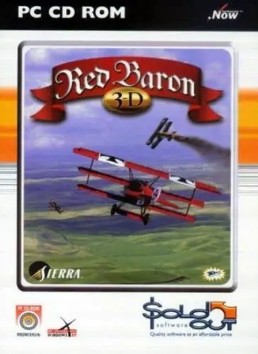 cd rom pc red baron 3d english