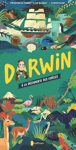 LIVRE EDUCATIF Les cartes de l'Histoire : Darwin
