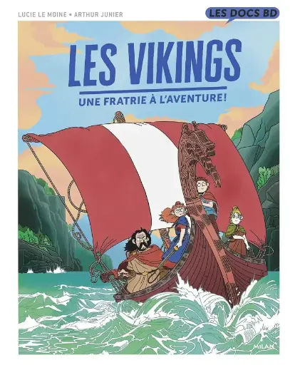 LIVRE DE CONTE  & D'histoire en BD :Les Vikings