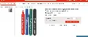 Screenshot 2024-11-18 at 16-05-53 Marqueur permanent Budget pointe ogive 2 mm - Pochette de 4 couleurs assorties sur bruneau.be.webp