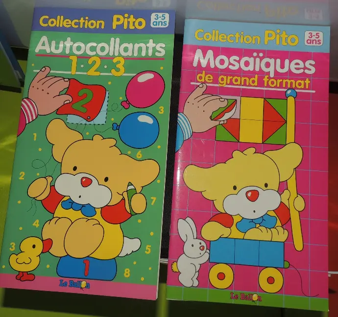 Ensemble loisir et éducation, 4 livres 3 à 5 ans